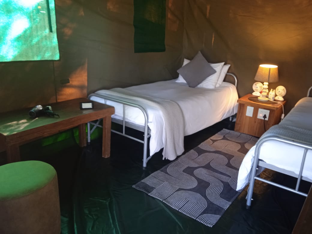 Tent interior