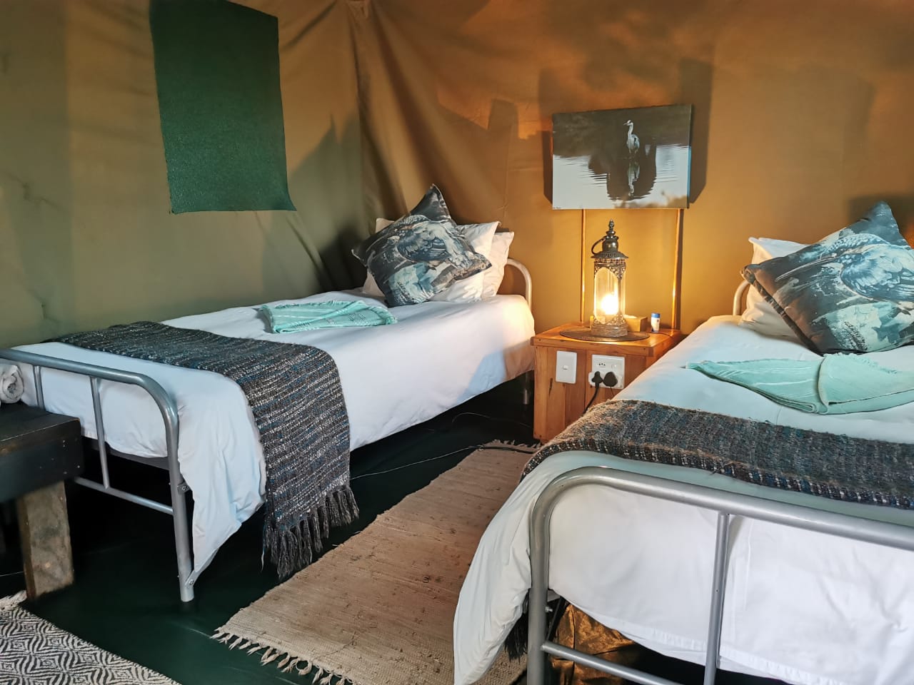 ndzuti tent interior